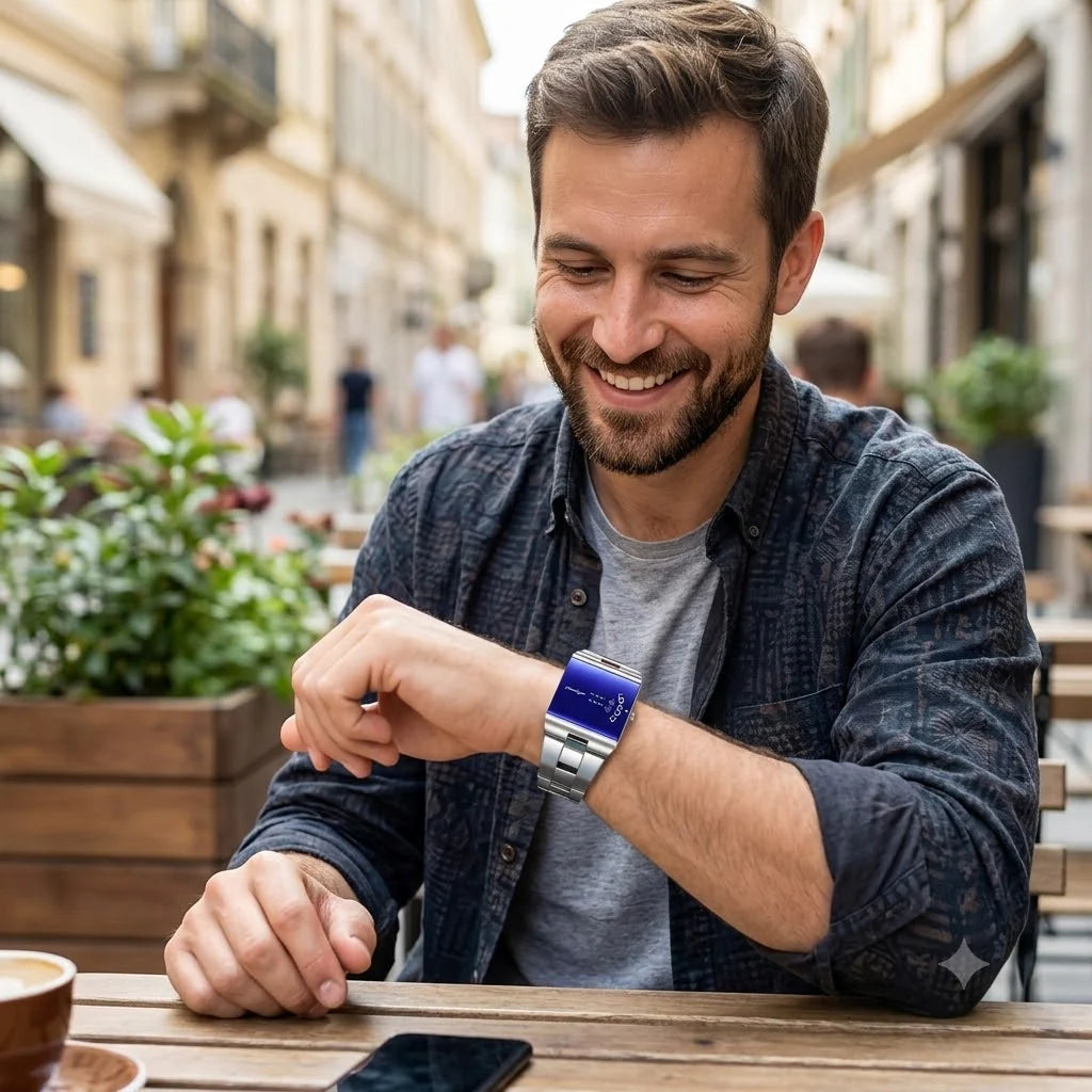 RELOJ CON DISEÑO EXCLUSIVO