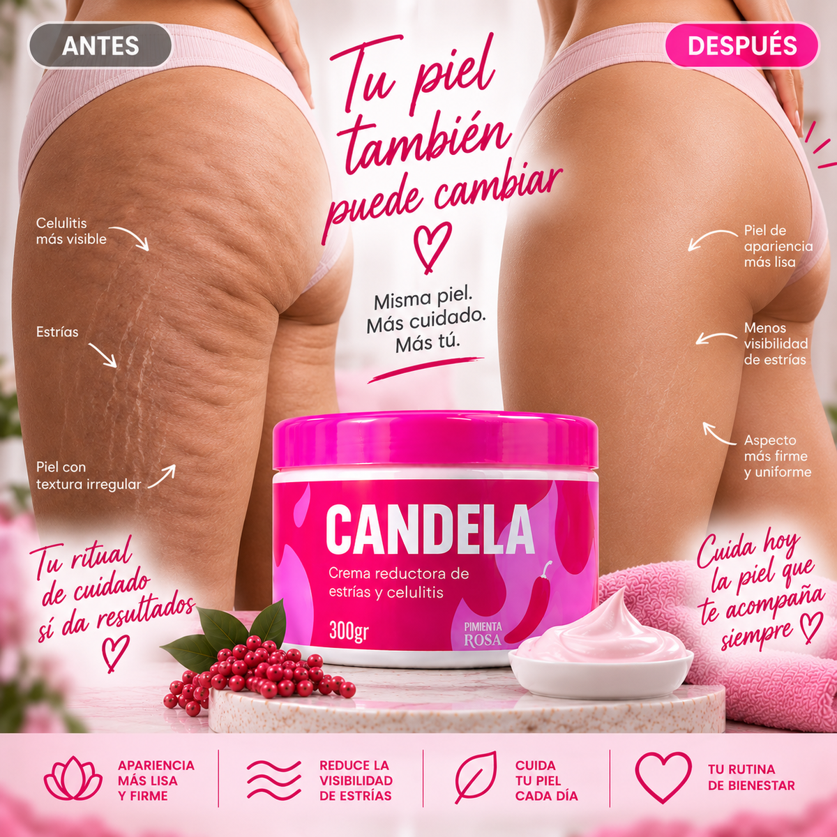 CANDELA by Auren | Crema Corporal 300 g