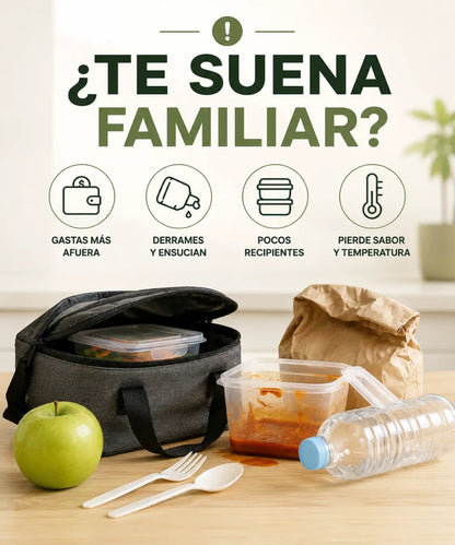 Lunch Box Térmica de Acero Inoxidable