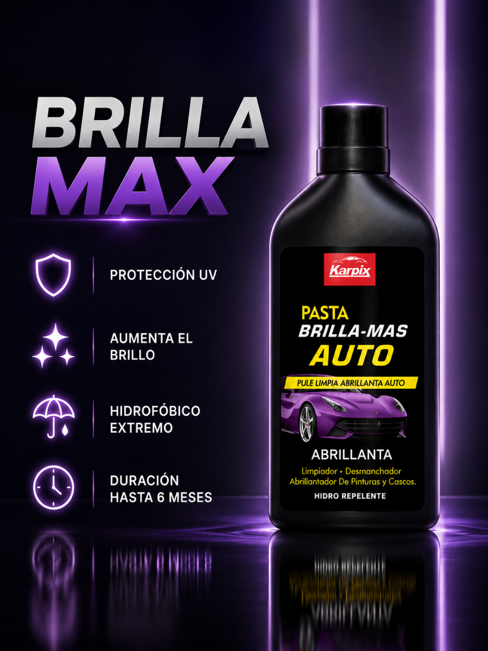 BRILLA MAX™ - Recupera el Brillo de tu Auto