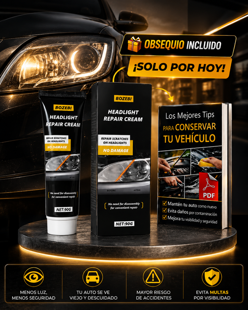 Crystal Light™ - Restaurador de Faros