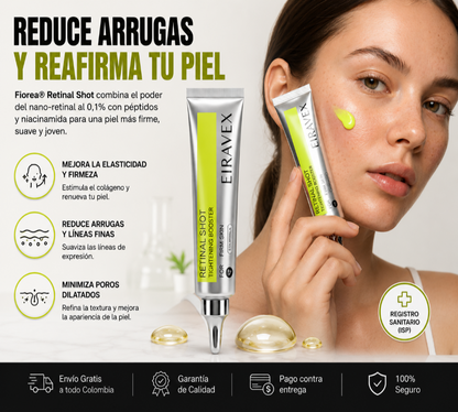 EIRAVEX Retinal Shot – Reduce Arrugas y Reafirma tu Piel