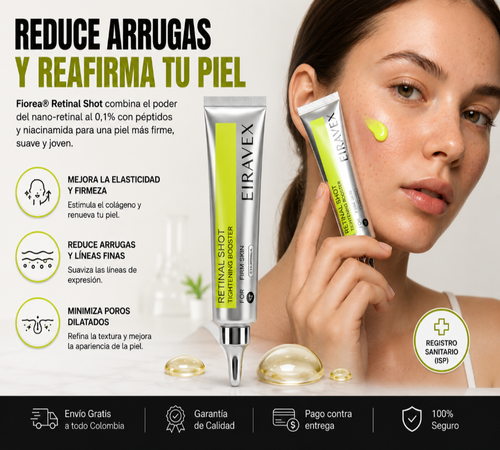 EIRAVEX Retinal Shot – Reduce Arrugas y Reafirma tu Piel