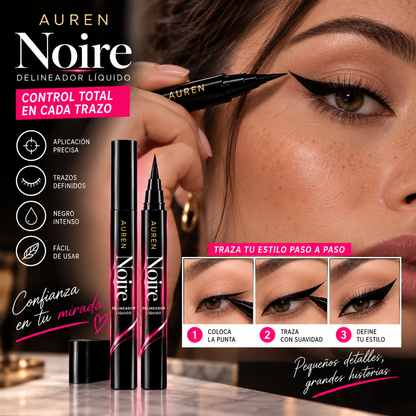 AUREN NOIRE: QUE TU DELINEADO NO TE ABANDONE.
