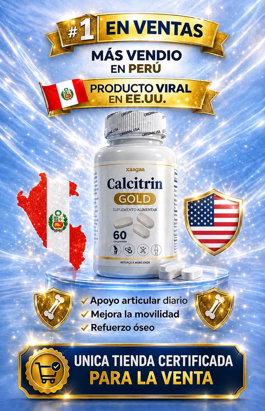 Calcitrin Gold - Articulaciones Fuertes y Sin Dolor