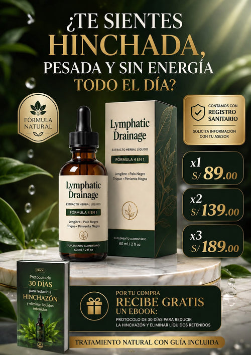 Gotas Vitaly® | Desintoxicación Linfática de Forma Natural