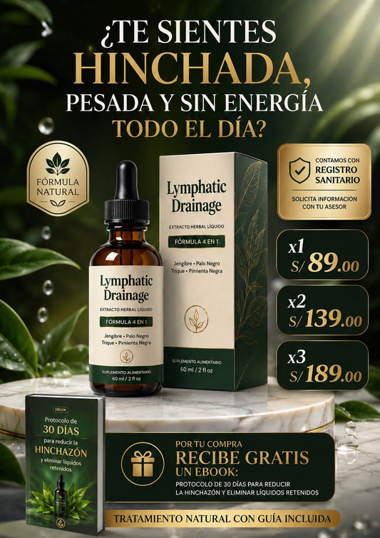 Gotas Vitaly® | Desintoxicación Linfática de Forma Natural
